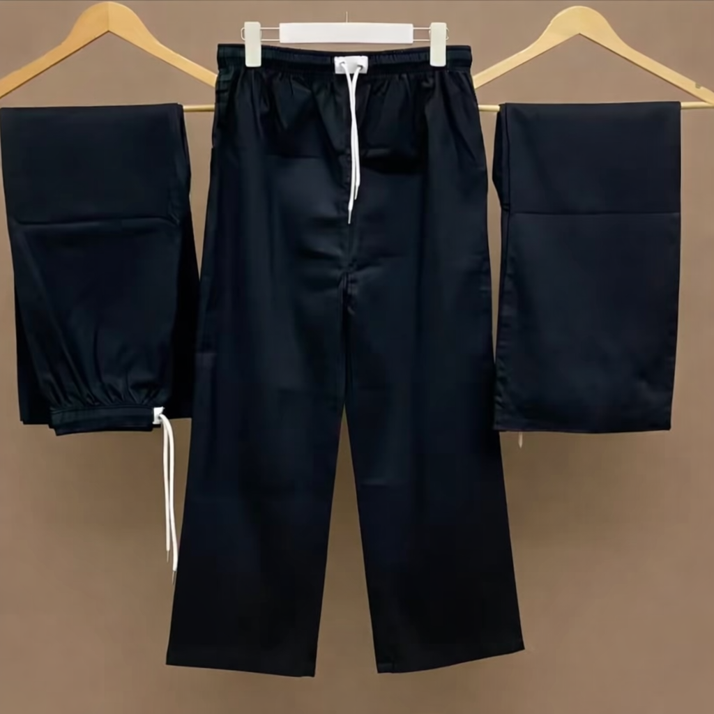 Relaxed Fit Denim Trousers - 1