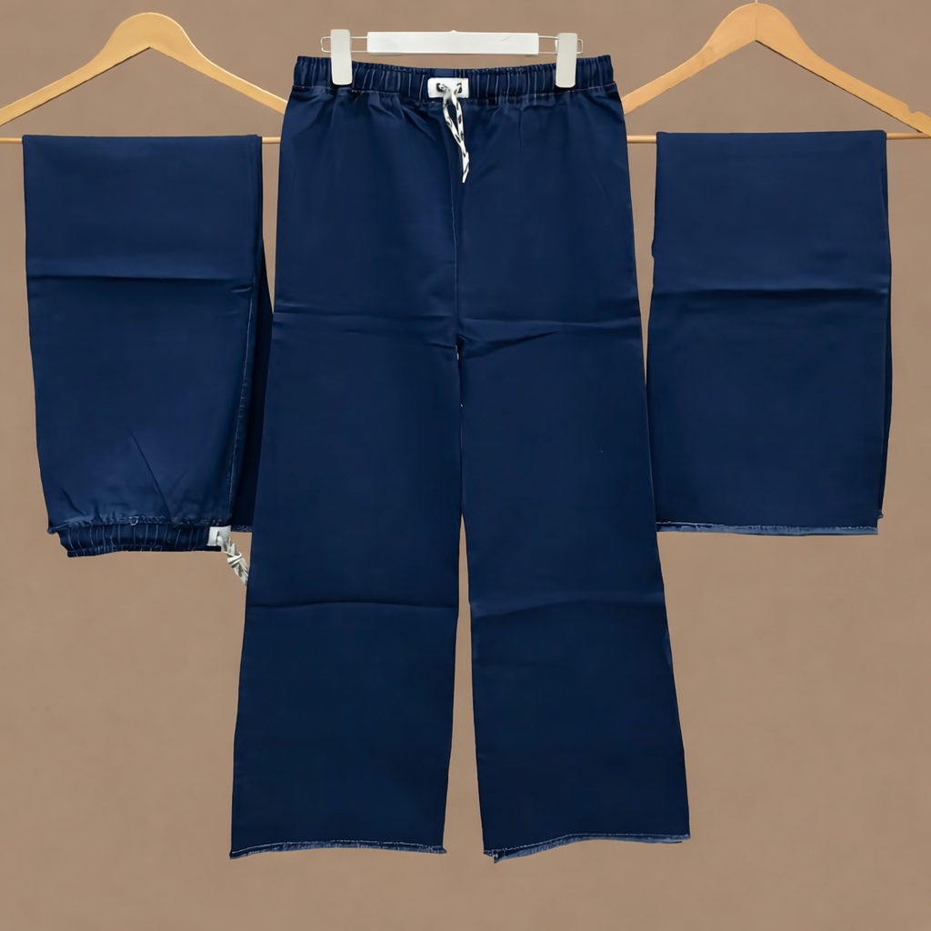 Relaxed Fit Denim Trousers - 2