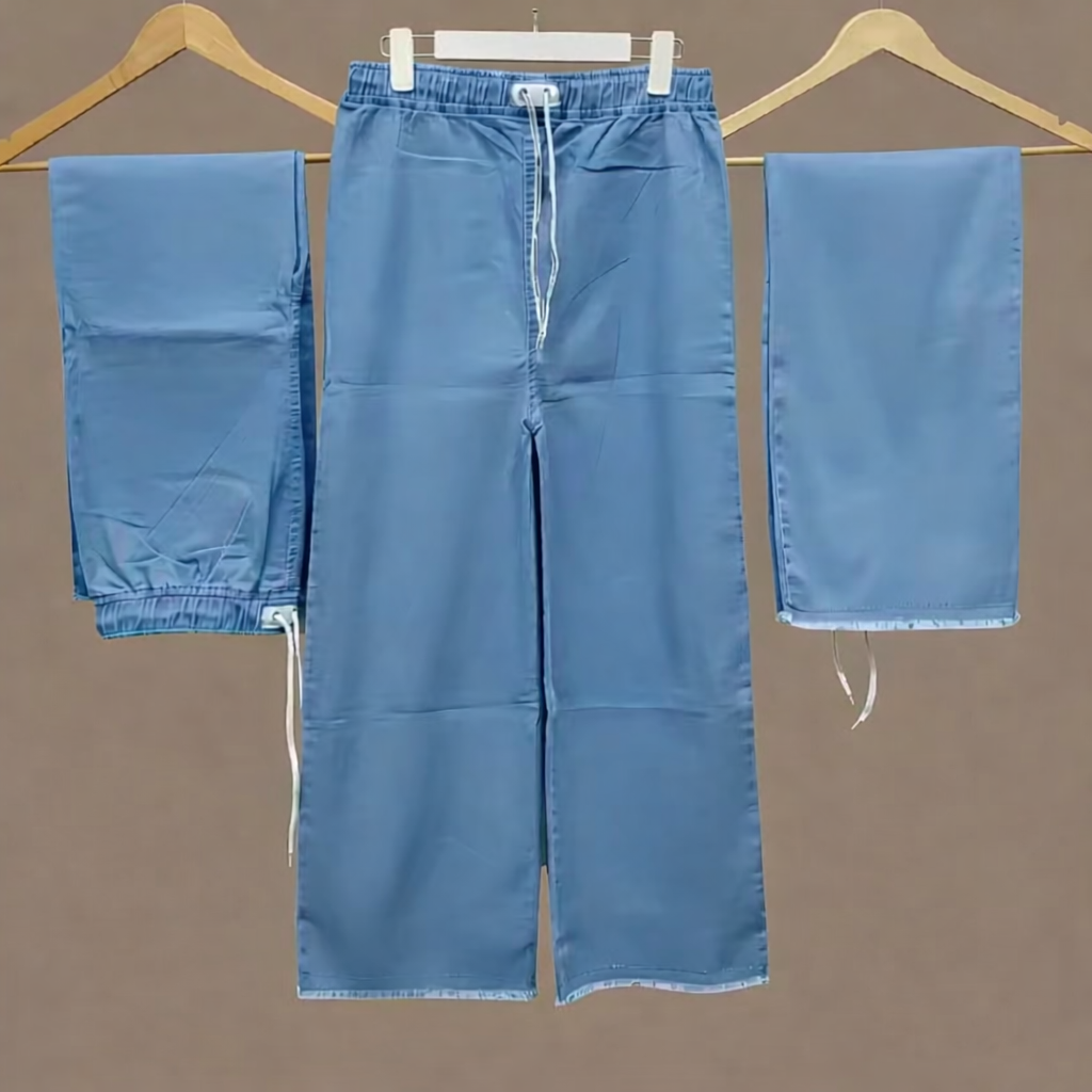 Relaxed Fit Denim Trousers - 3